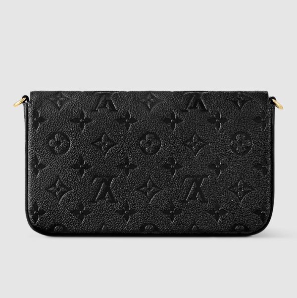 Louis Vuitton Félicie Pochette Bag M82477 – Monogram Empreinte Leather Designer LV Handbag - Image 4