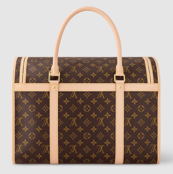 Louis Vuitton Classic Dog Carrier Bag M45662 $199 – Monogram Canvas Designer LV Dog Bag Monogram - Image 6