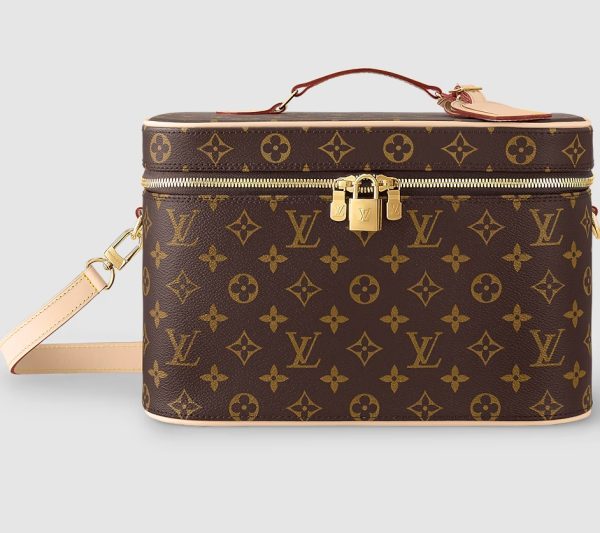 Louis Vuitton Nice Vanity Case M44935 – Monogram Canvas Designer LV Nice Vanity Case Bag - Image 2