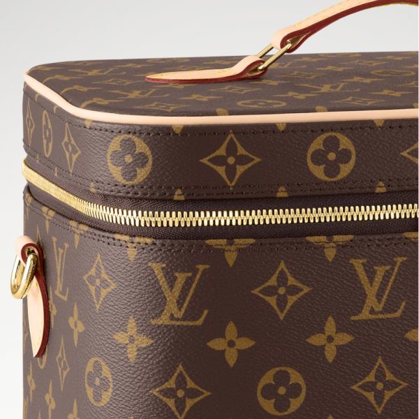 Louis Vuitton Nice Vanity Case M44935 – Monogram Canvas Designer LV Nice Vanity Case Bag - Image 3