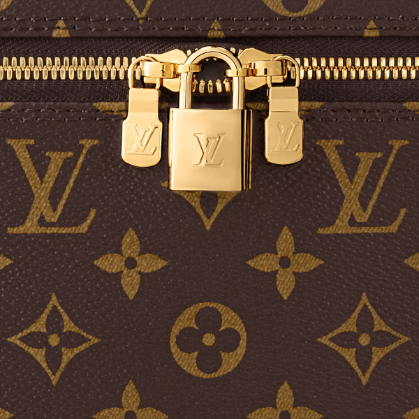 Louis Vuitton Nice Vanity Case M44935 – Monogram Canvas Designer LV Nice Vanity Case Bag - Image 6