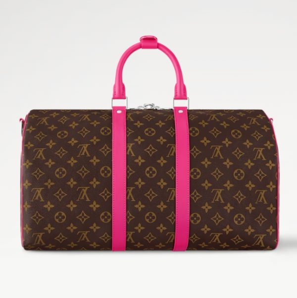 Louis Vuitton Keepall Bandoulière 45 M13807 – Monogram Canvas Designer LV Travel Bag - Image 4