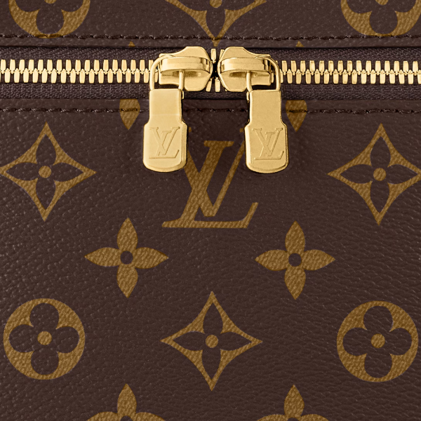 Louis Vuitton Nice BB Toiletry Bag M42265 – Monogram Canvas Designer LV Nice vanity case Bag - Image 6