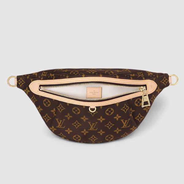 Louis Vuitton High Rise Bumbag Bag M46784 – Monogram Coated Canvas Designer LV Handbag - Image 10