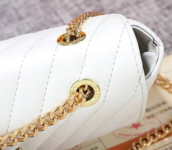 Replica Louis Vuitton Wave Chain Bag In Ivory - Image 9