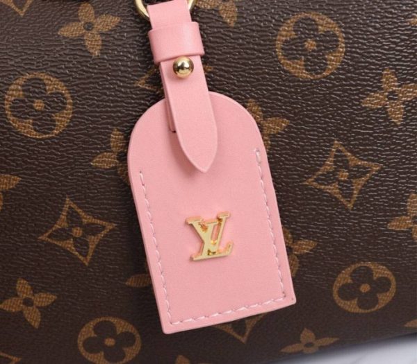 Replica Louis Vuitton Monogram Canvas Petite Malle Souple Handbag In Peche - Image 9