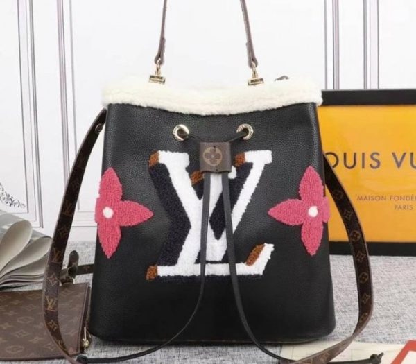 Replica Louis Vuitton Seasonal Flowers NeoNoe MM Bag