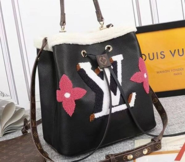 Replica Louis Vuitton Seasonal Flowers NeoNoe MM Bag - Image 2