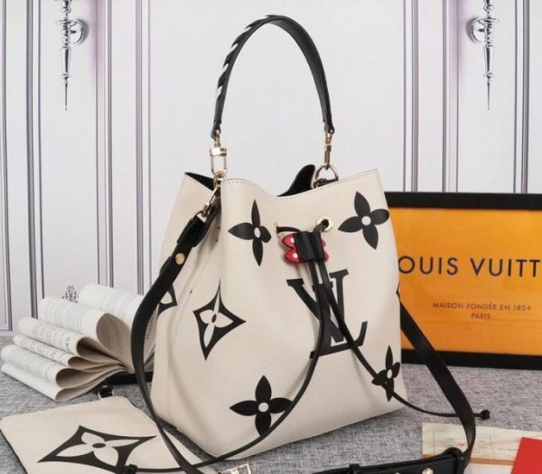 Replica Louis Vuitton Crafty NeoNoe MM Bag In Cream - Image 2