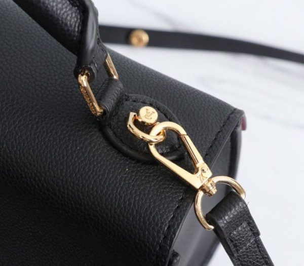 Replica Louis Vuitton Twist One Handle MM Handbag In Black - Image 8