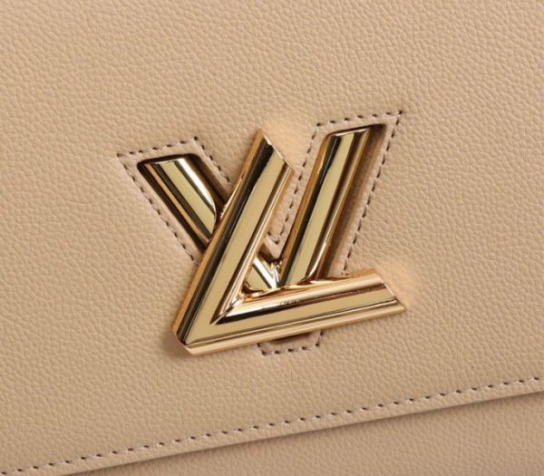 Replica Louis Vuitton Twist One Handle MM Handbag In Beige - Image 7