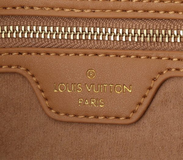 Replica Louis Vuitton Monogram Empreinte Speedy Soft 30 Handbag In Arizona Beige - Image 8