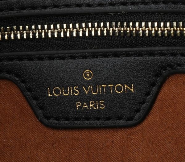 Replica Louis Vuitton Monogram Empreinte Speedy Soft 30 Handbag In Black - Image 8