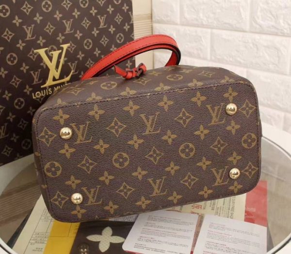 Replica Louis Vuitton Monogram Canvas NeoNoe MM Bag In Coquelicot - Image 5