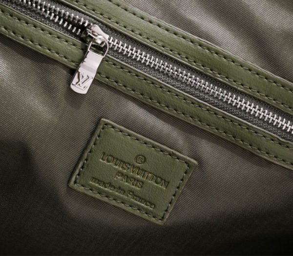 Replica Louis Vuitton Aerogram Keepall Bandouliere 50 Travel Bag In Khaki - Image 6