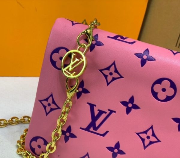 Replica Louis Vuitton Coussin Pochette In Pink And Purple - Image 6