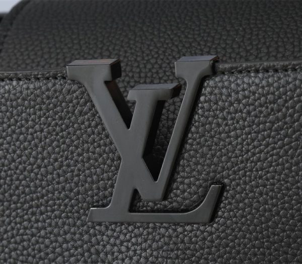 Replica Louis Vuitton Capucines East-West MM Handbag In All Black - Image 8