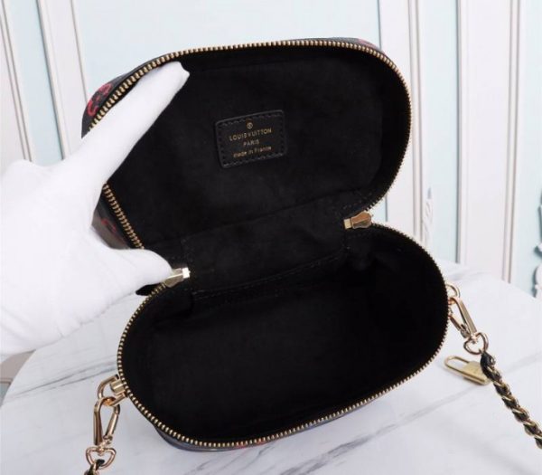 Replica Louis Vuitton Game On Vanity PM Bag In Black - Image 5