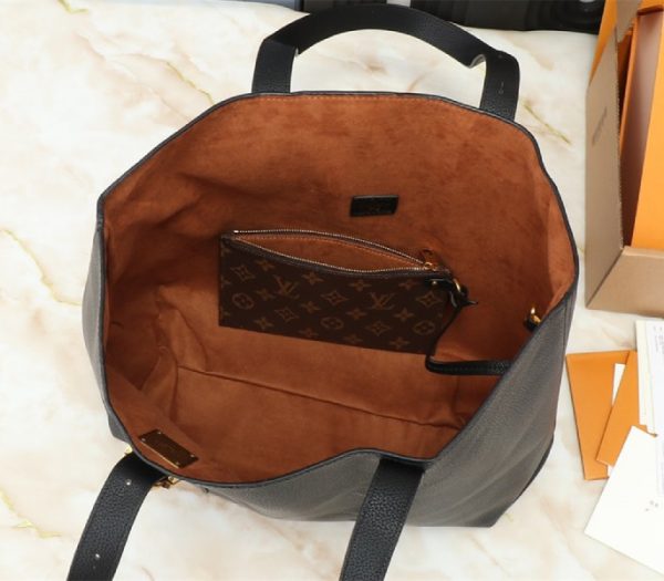 Replica Louis Vuitton Low Key Cabas MM Bag In Black - Image 5