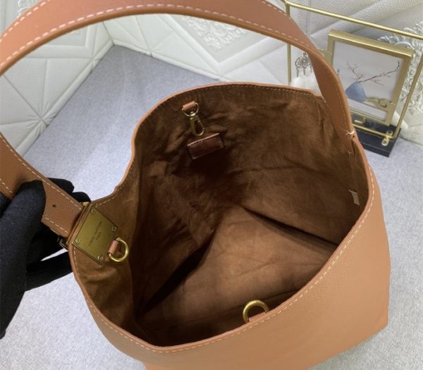 Replica Louis Vuitton Low Key MM Hobo In Cognac Brown - Image 5