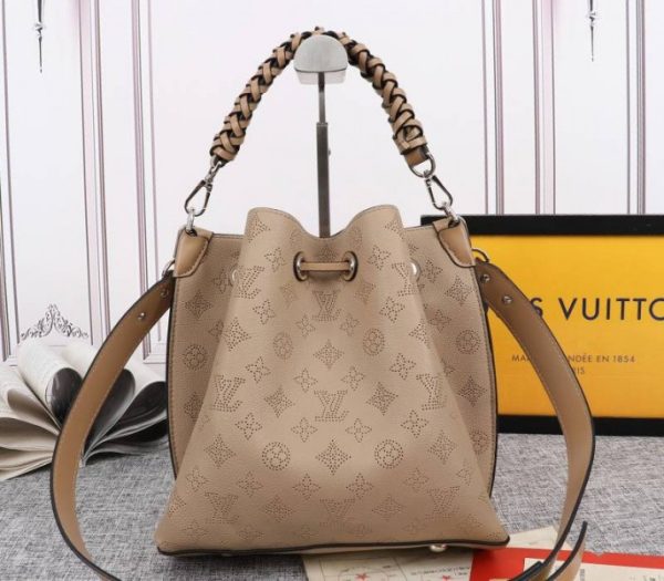 Replica Louis Vuitton Mahina Muria Bag In Galet Gray - Image 2