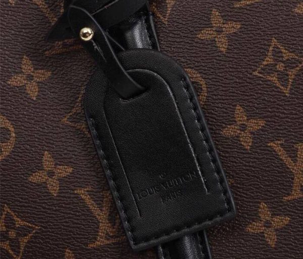 Replica Louis Vuitton Monogram Canvas Soufflot MM Bag In Black - Image 9