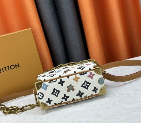 Replica Louis Vuitton Monogram Craggy Mini Soft Trunk In Vanilla - Image 5