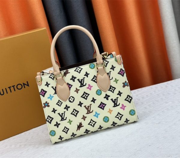 Replica Louis Vuitton Monogram Craggy Onthego PM Tote In Vanilla - Image 3