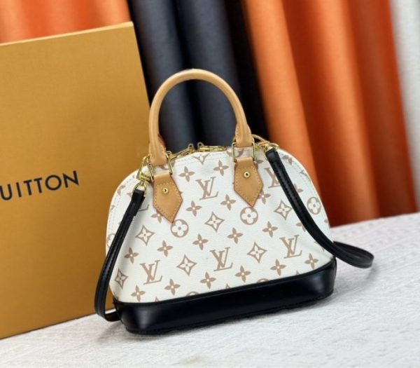 Replica Louis Vuitton Monogram Dune Canvas Alma BB Bag - Image 3