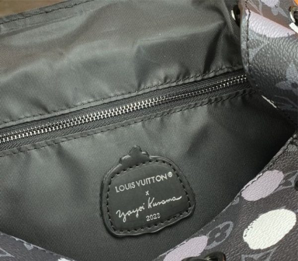 Replica Louis Vuitton X YK Monogram Eclipse Christopher Backpack - Image 8