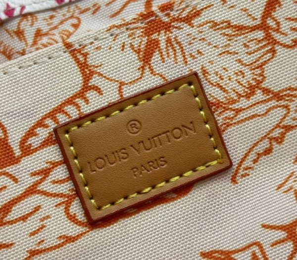 Replica Louis Vuitton LV By The Pool Monogram Tiles Canvas Metis Handbag In Coral - Image 7