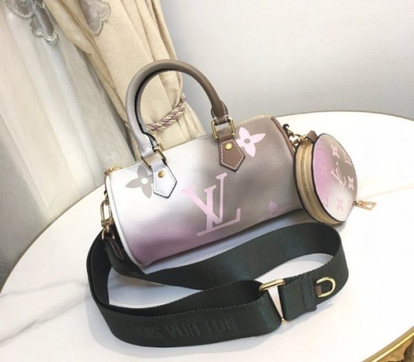 Replica Louis Vuitton Spring 2022 Papillon BB Bag In Sunrise Kaki - Image 2