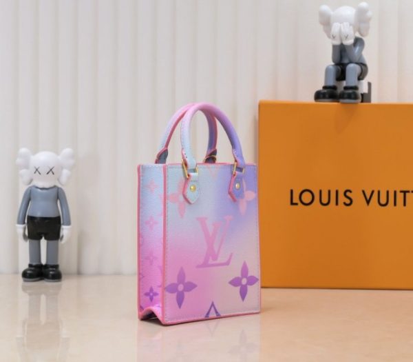 Replica Louis Vuitton Spring 2022 Petit Sac Plat In Sunrise Pastel - Image 2