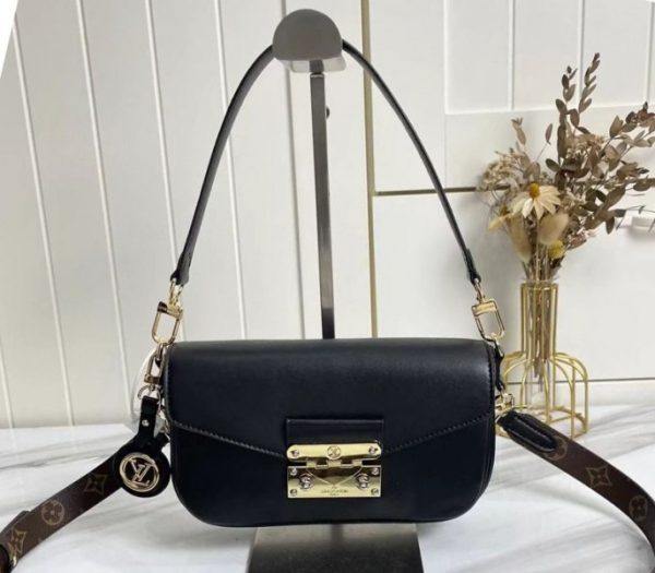 Replica Louis Vuitton Spring Summer 2022 Swing Bag In Black