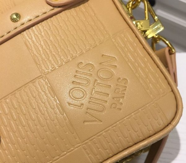 Replica Louis Vuitton Troca PM Bag In Beige - Image 9