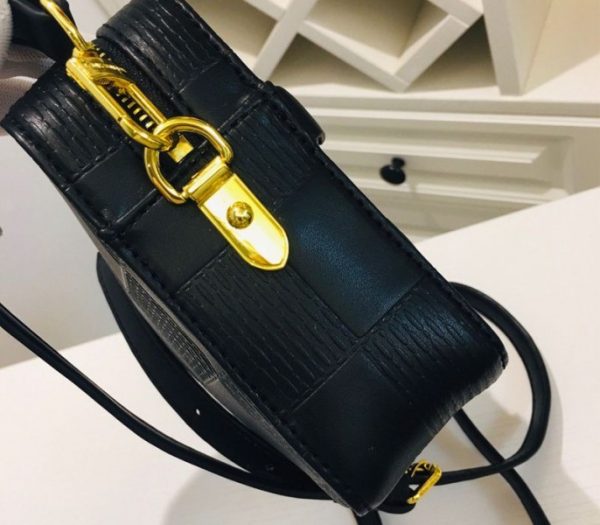 Replica Louis Vuitton Troca PM Bag In Black - Image 6