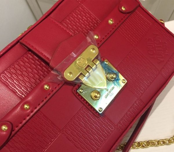 Replica Louis Vuitton Troca PM Bag In Red - Image 8