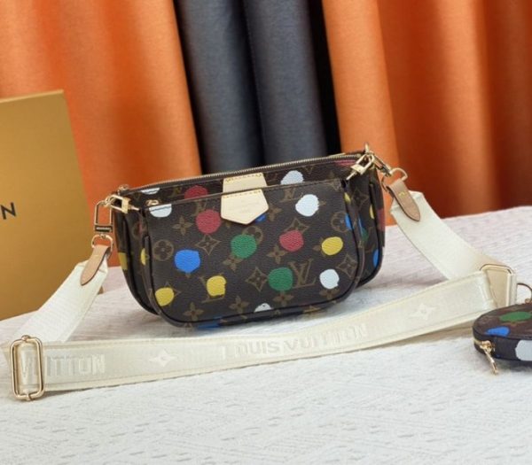 Replica Louis Vuitton X YK Monogram Canvas Multi Pochette Accessoires