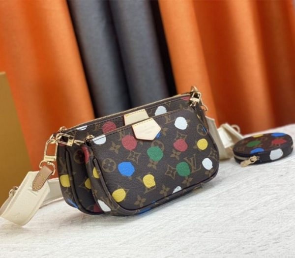 Replica Louis Vuitton X YK Monogram Canvas Multi Pochette Accessoires - Image 2