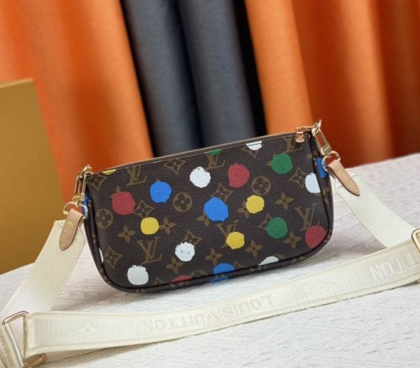 Replica Louis Vuitton X YK Monogram Canvas Multi Pochette Accessoires - Image 3