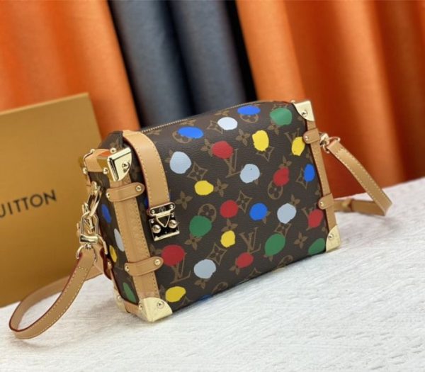 Replica Louis Vuitton X YK Monogram Canvas Side Trunk - Image 2