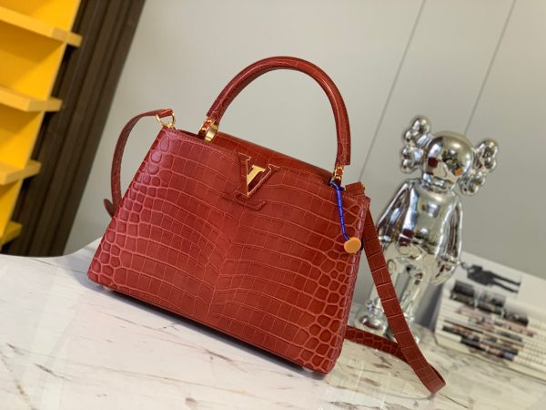 Louis Vuitton N98981 Capucines Noisette